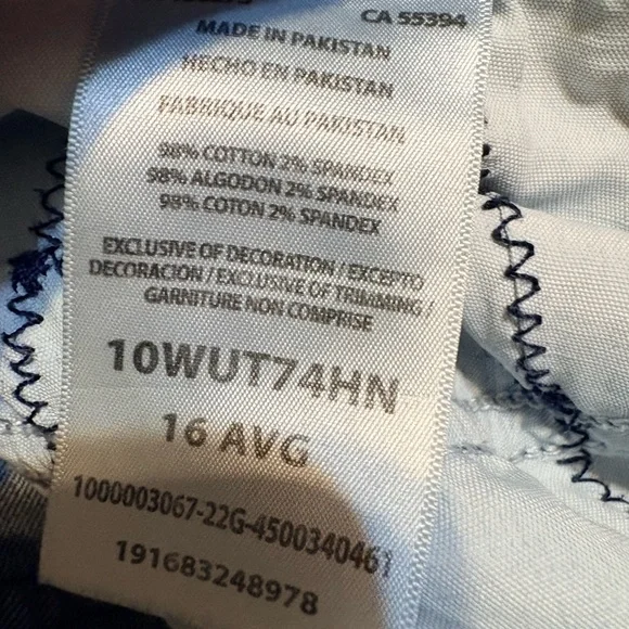 Wrangler women’s Aura Blue Denim Jeans sz16 x 34 - Picture 3 of 4